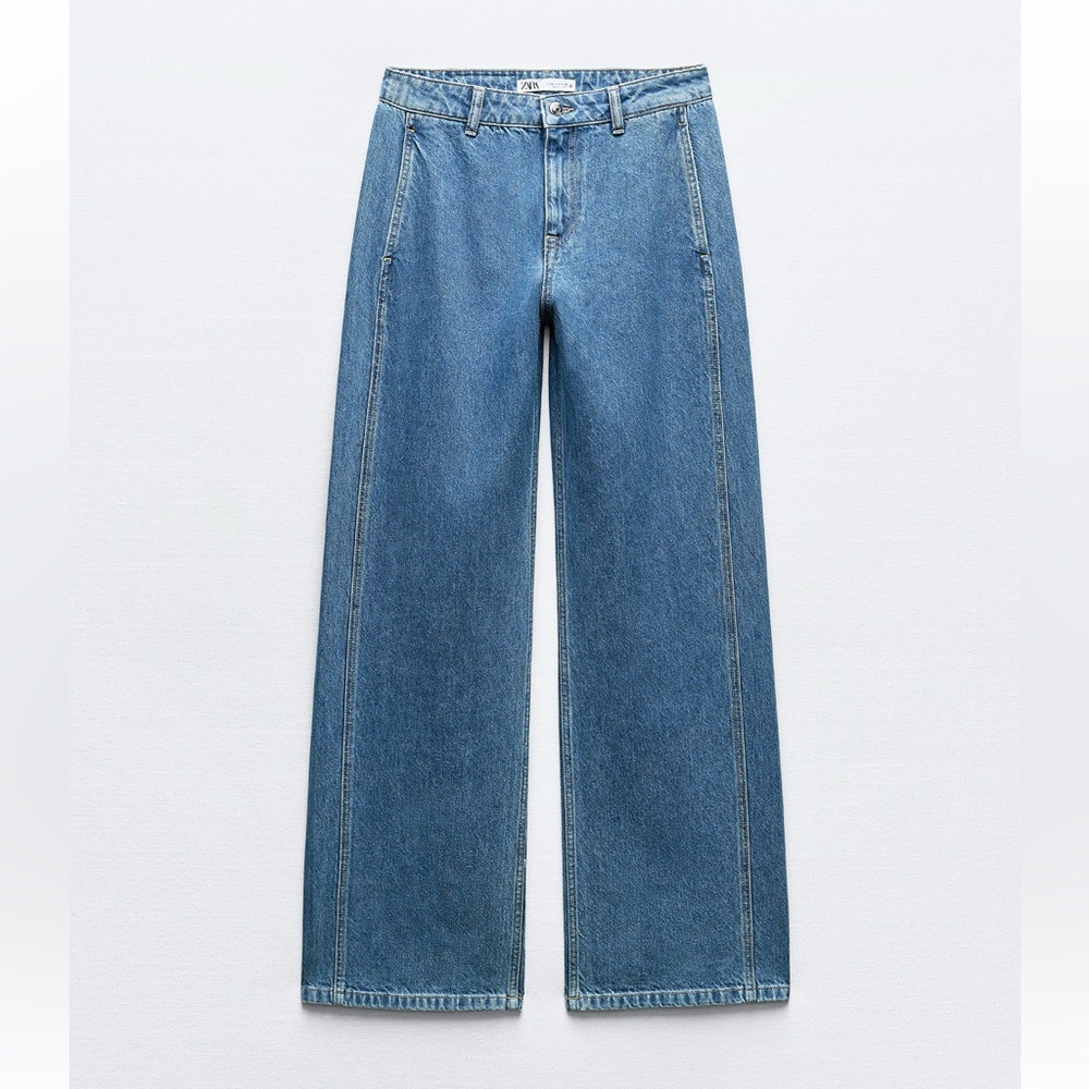 NWT Zara straight leg jeans